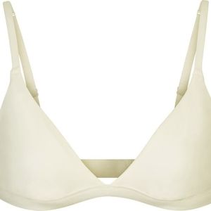Skims Everybody Triangle Bralette Stretch Cotton Triangle Bralette SKIMS